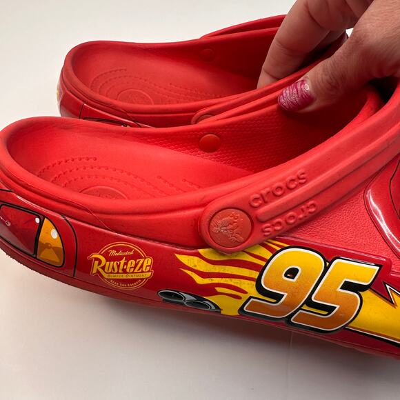Crocs Disney Lightning McQueen Red Sandals main image 7